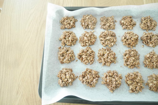 オートミールクッキーレシピ
