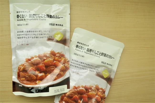 無印良品の 国産りんごと野菜のカレー は子供が大好き 超絶おすすめ Kodomoとナチュララ生活