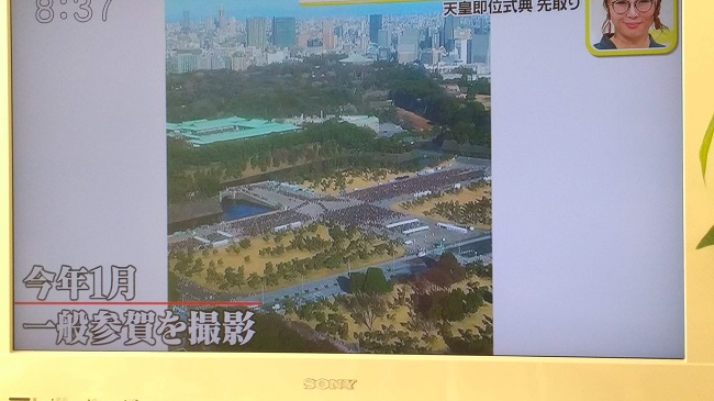 嵐 皇居 穴場