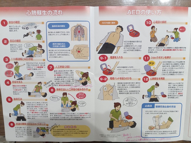 救命講習 内容