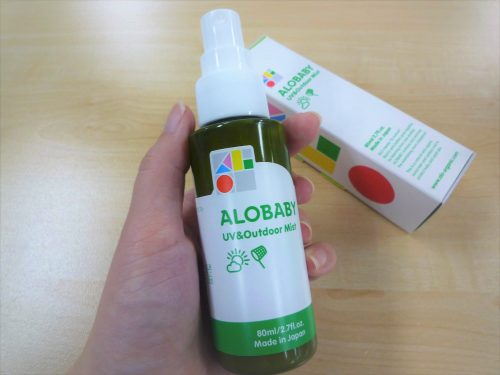 アロベビーuv&アウトドアミスト 虫よけの効果